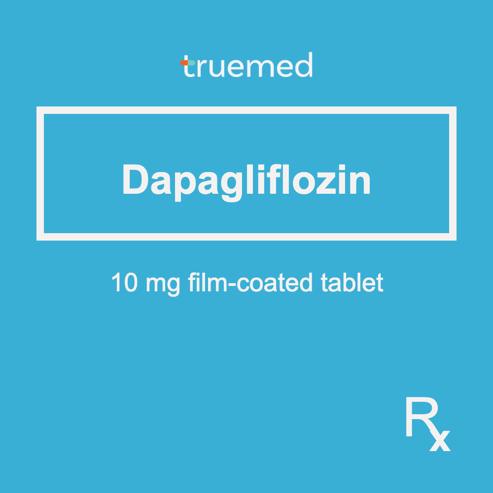 TrueMed GAMOT label - Dapagliflozin 10mg Film-Coated Tablet