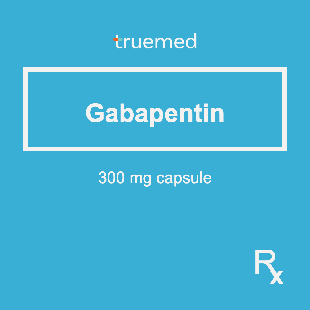 TrueMed GAMOT label - Gabapentin 300 mg Capsule