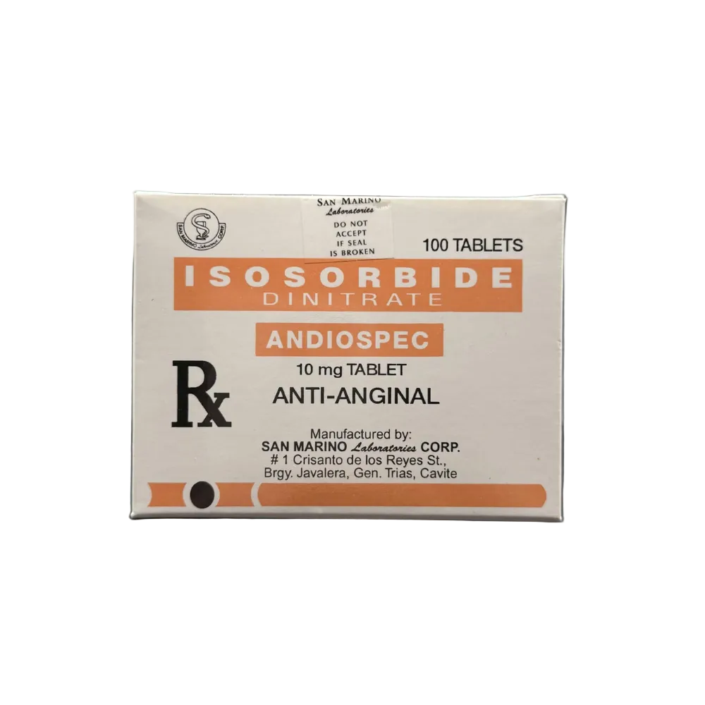 Isosorbide Dinitrate 10 mg Tablet