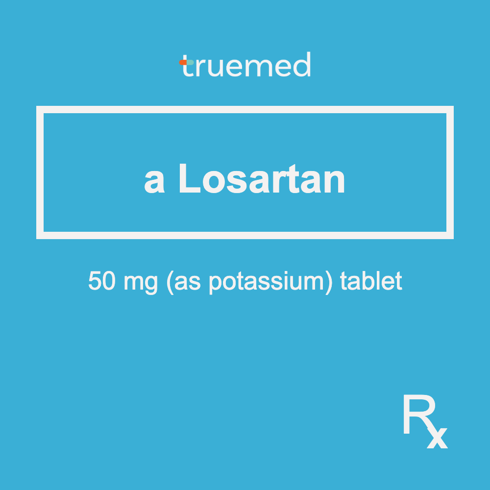TrueMed GAMOT label - Losartan 50 mg Tablet
