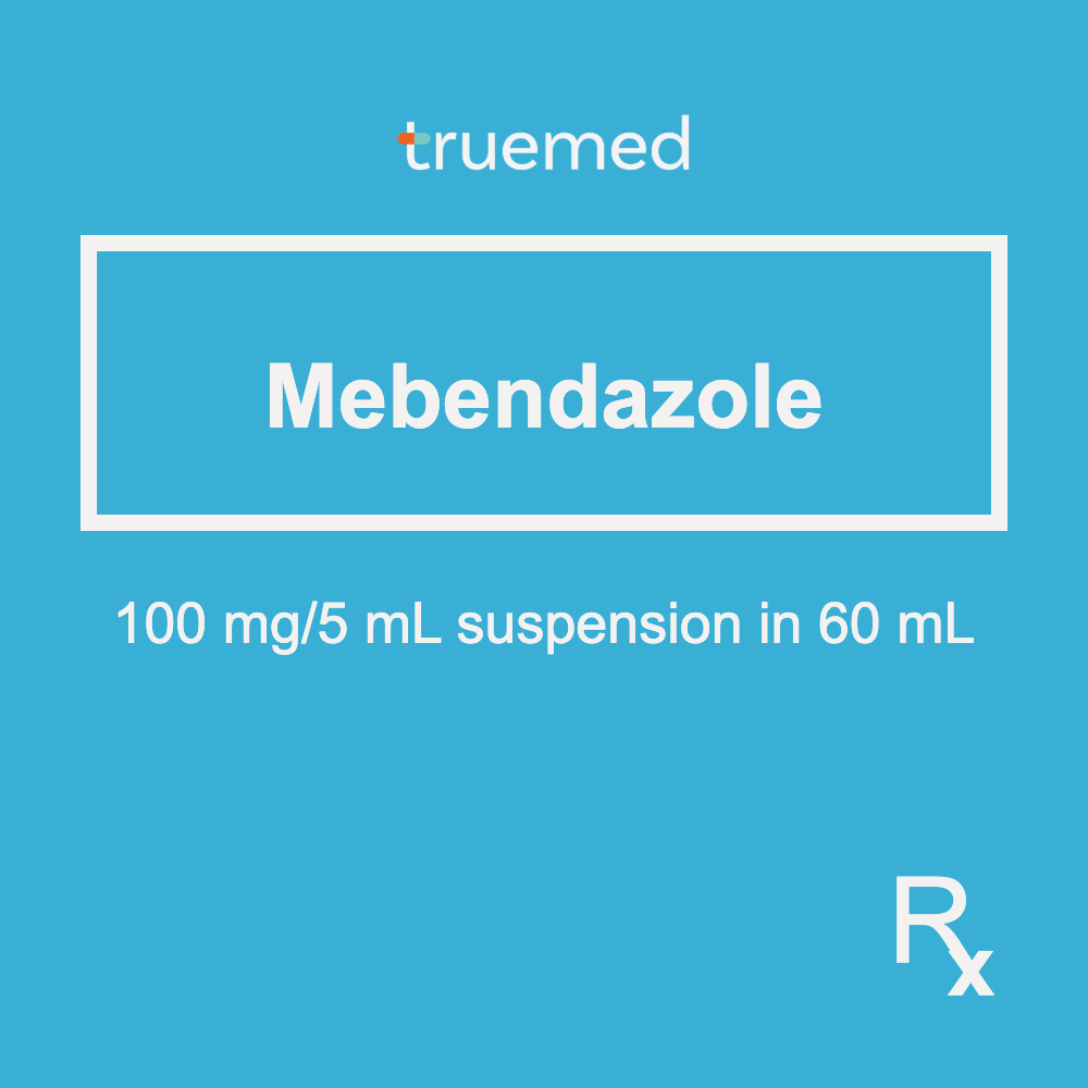 TrueMed GAMOT label - Mebendazole 100 mg/5 ml (60ml) Suspension