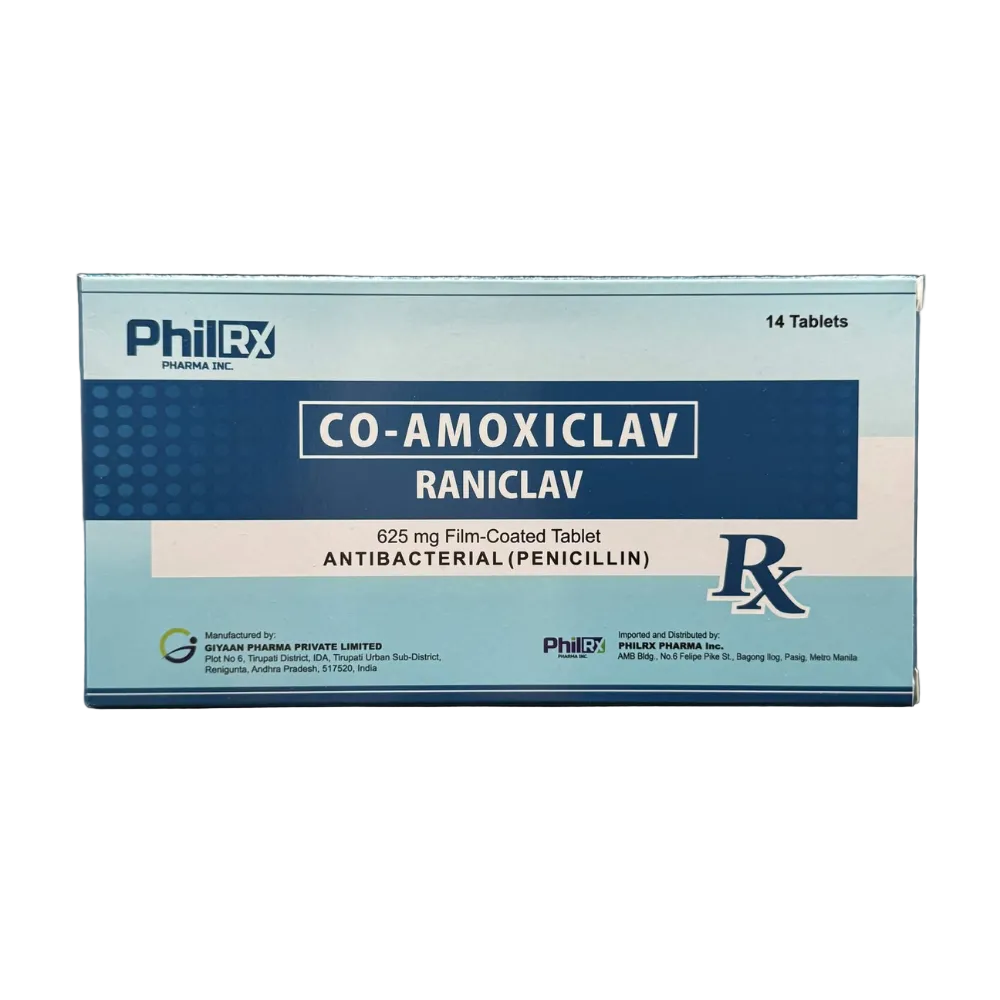 Co-Amoxiclav 500mg + 125mg Tablet