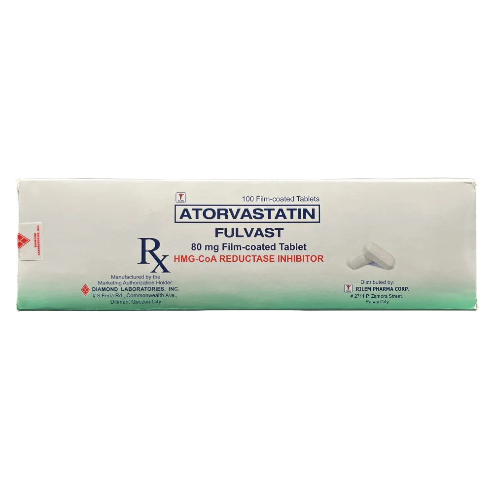Atorvastatin 80 mg Tablet
