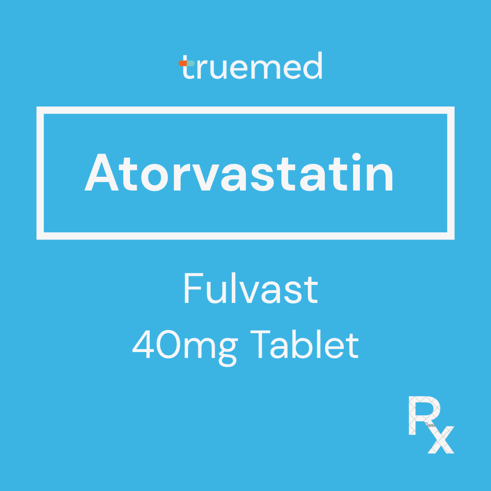 Atorvastatin 40 mg Tablet