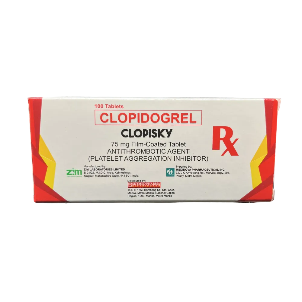 Clopidogrel 75 mg Tablet