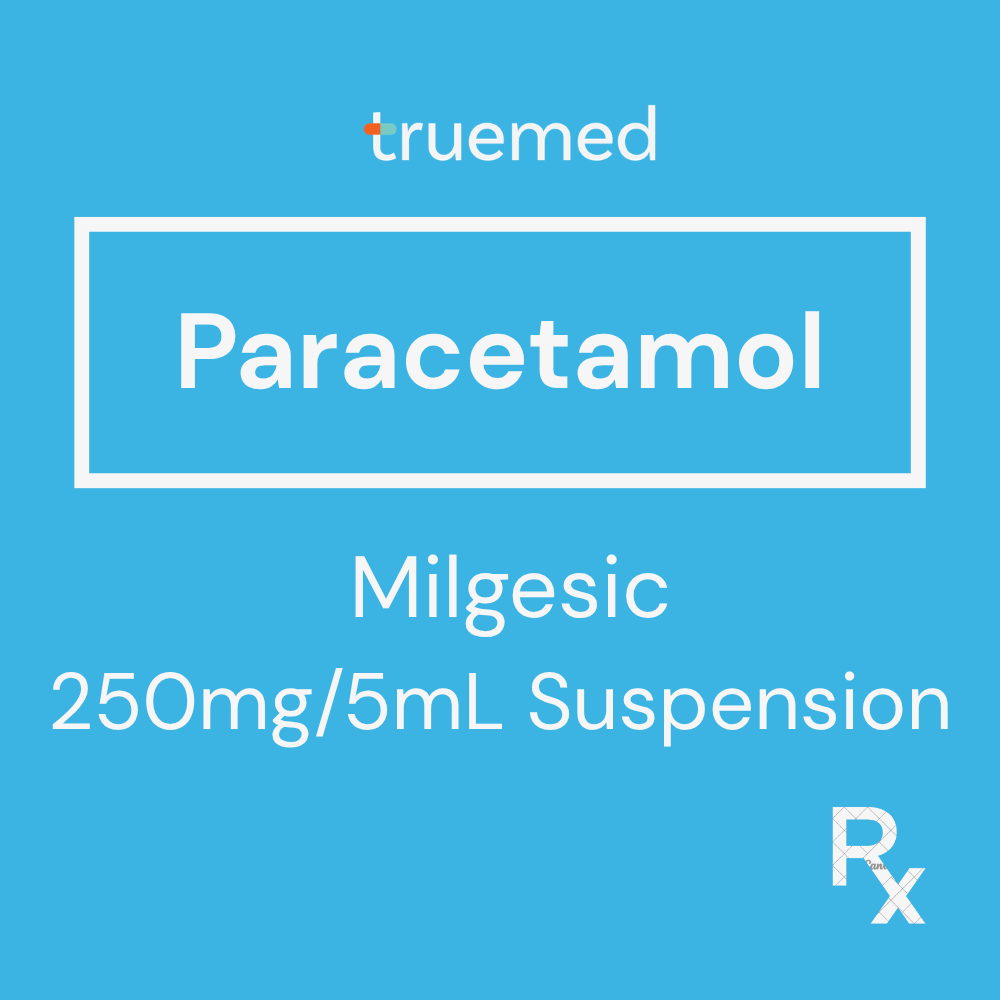 Paracetamol 250 mg/5 mL Suspension (60 mL)