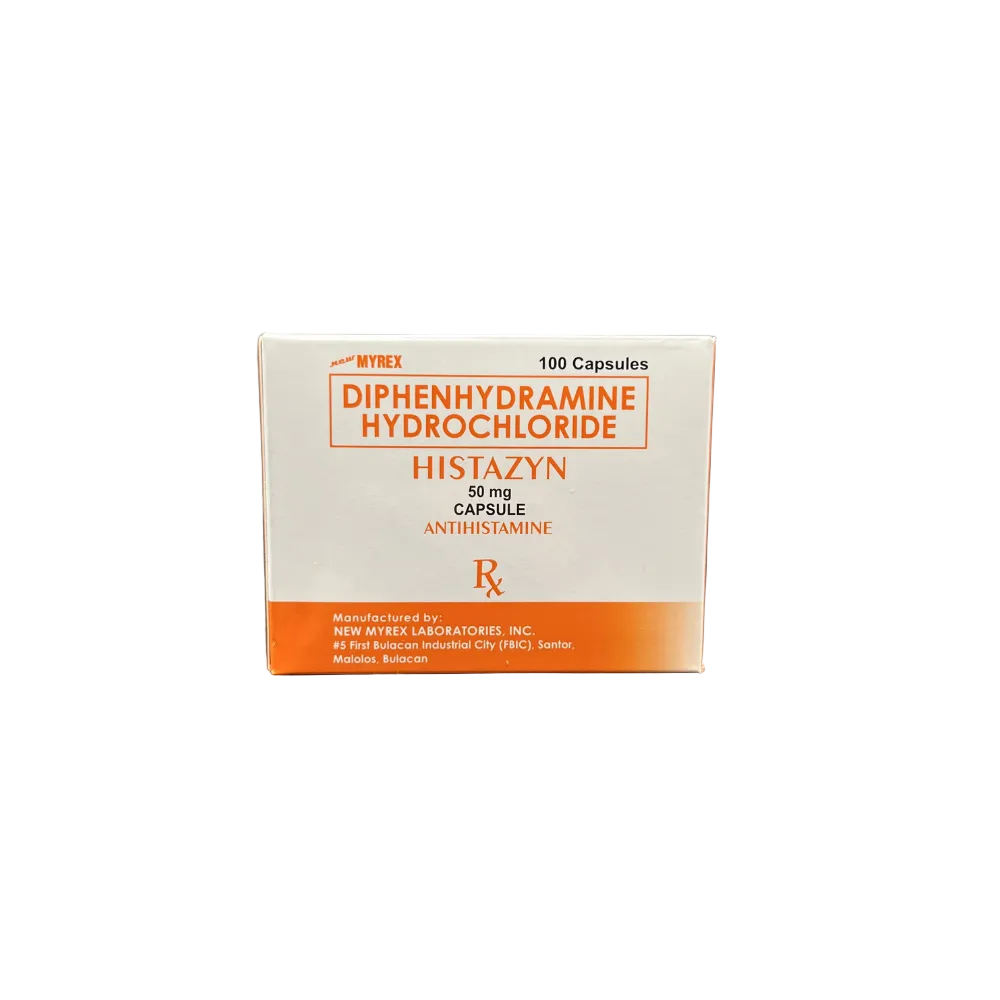 Diphenhydramine 50 mg Capsule