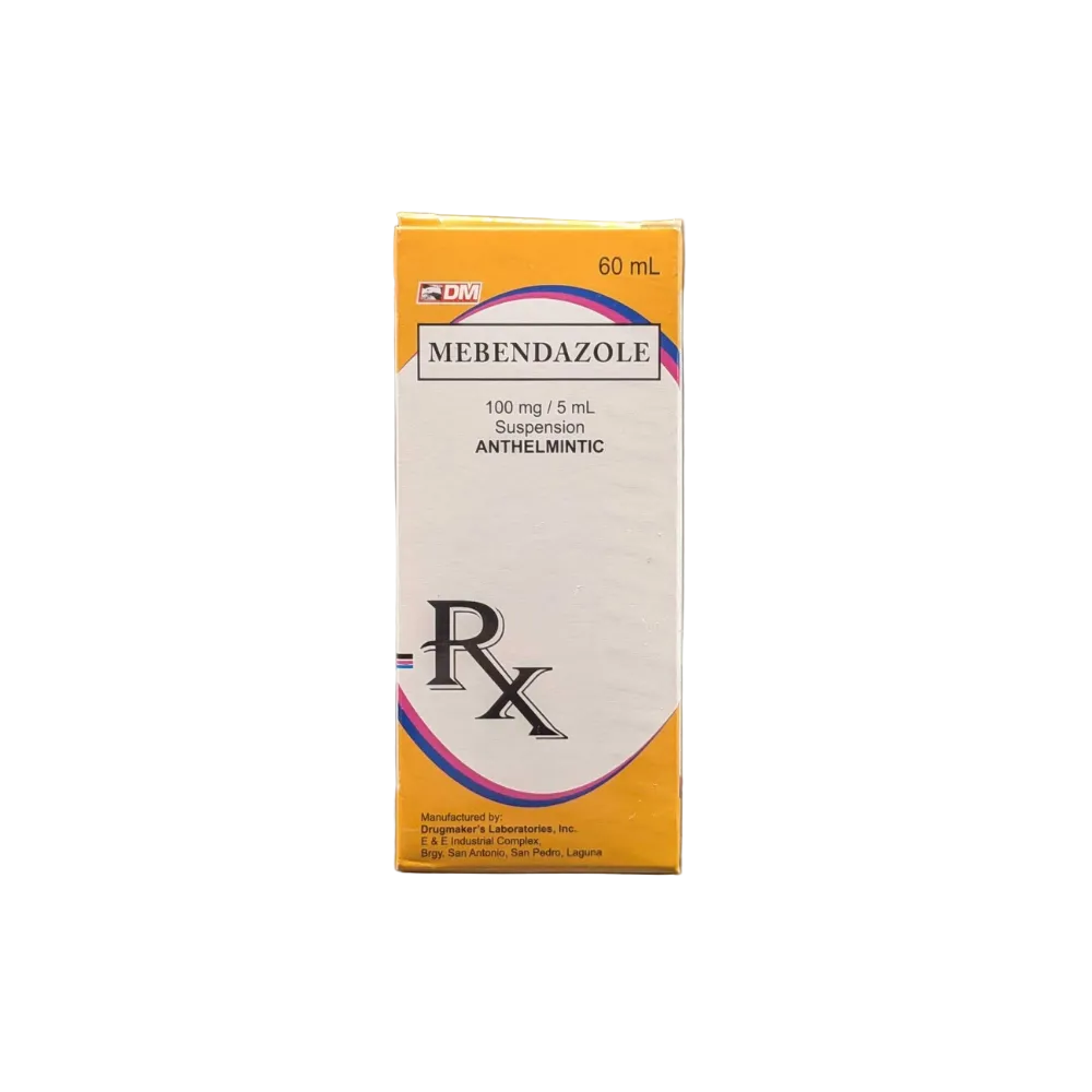 Mebendazole 100 mg/5 ml (60ml) Suspension