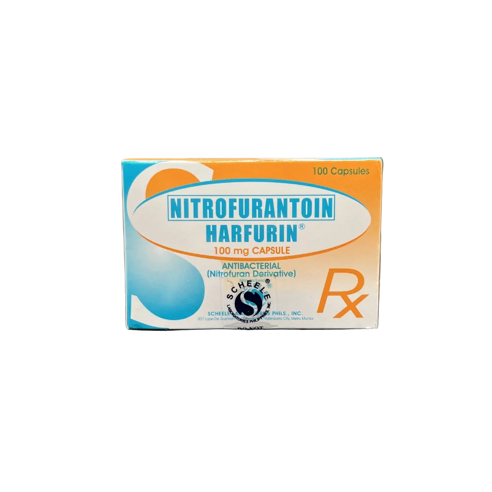 Nitrofurantoin 100 mg Capsule