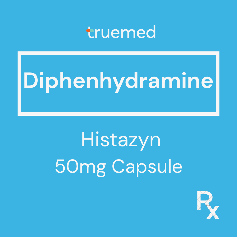 Diphenhydramine 50 mg Capsule