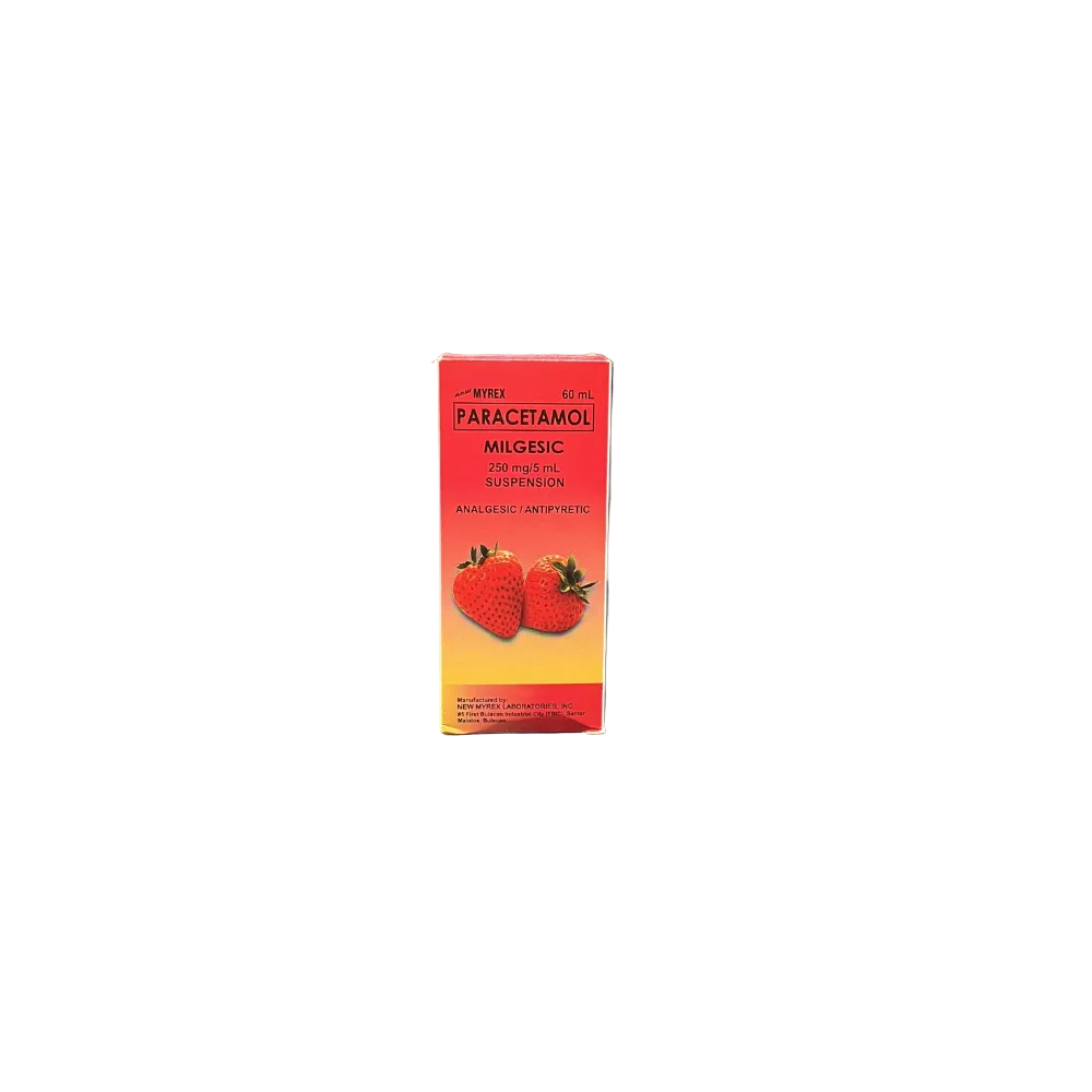 Paracetamol 250 mg/5 mL Suspension (60 mL)