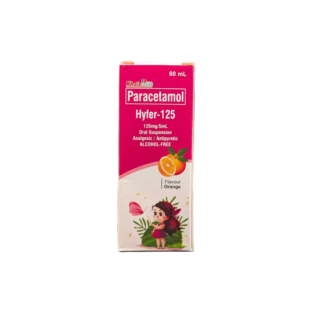 Paracetamol 125 mg/5 ml Suspension