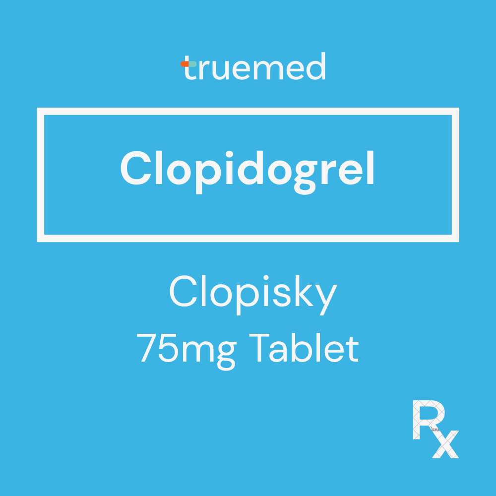 Clopidogrel 75 mg Tablet