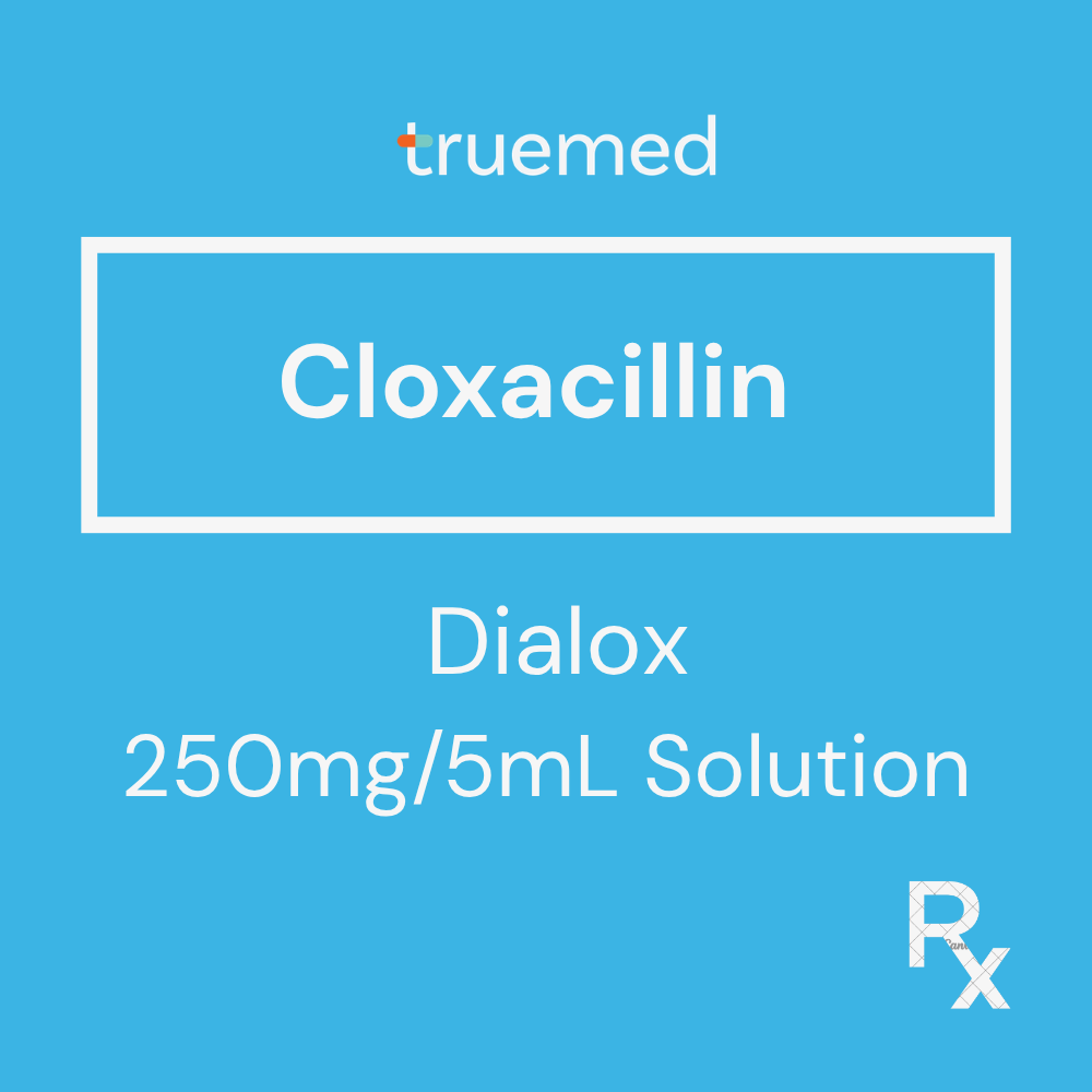 Cloxacillin 250 mg/5 mL Solution