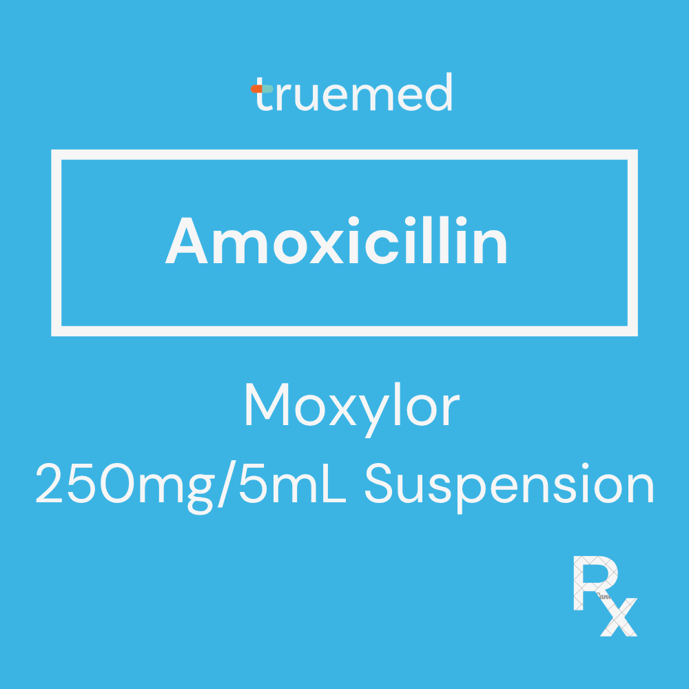 Amoxicillin 250 mg/5 mL Suspension
