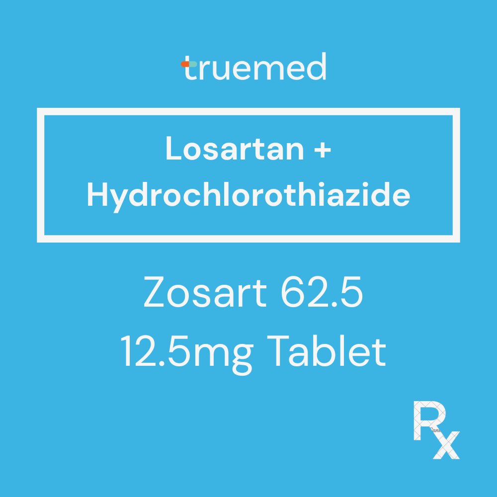Losartan + Hydrochlorothiazide 12.5 mg Tablet