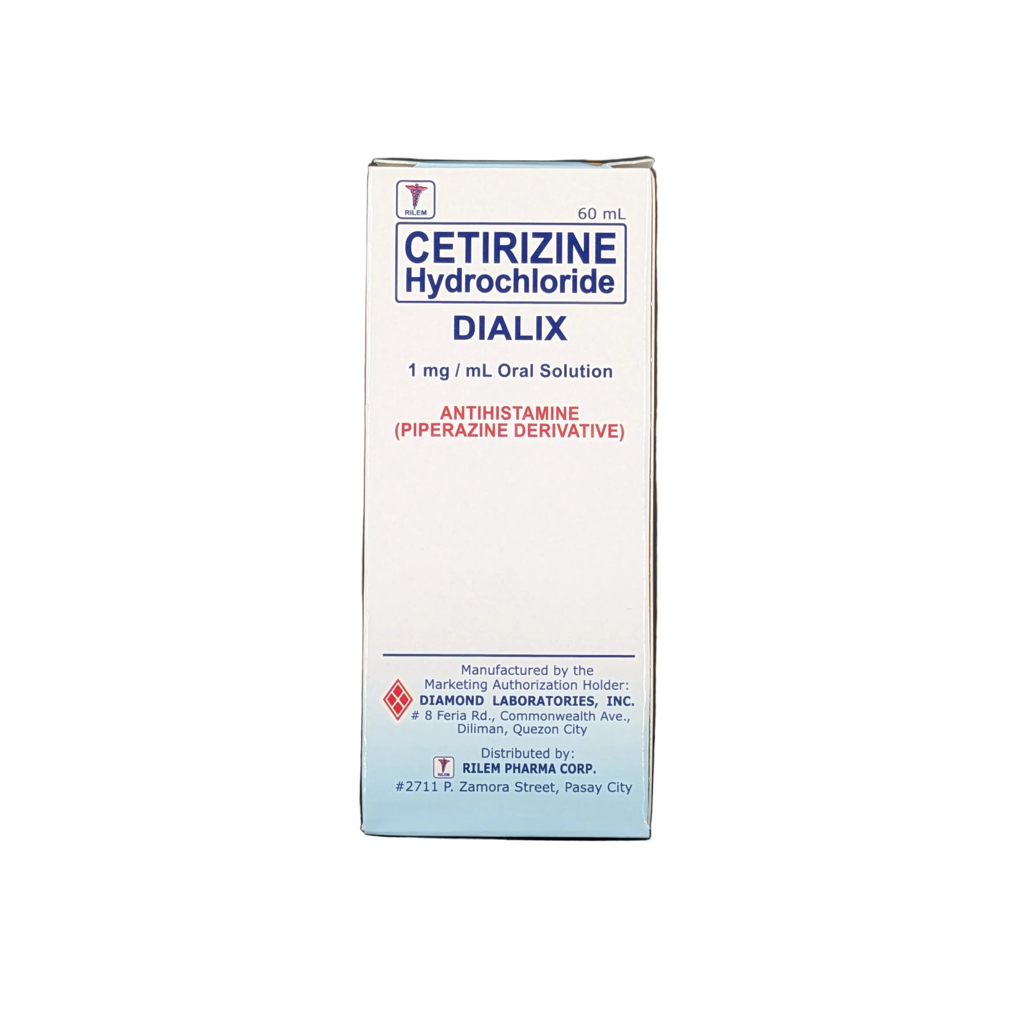 Cetirizine 1mg/mL Solution (60mL)