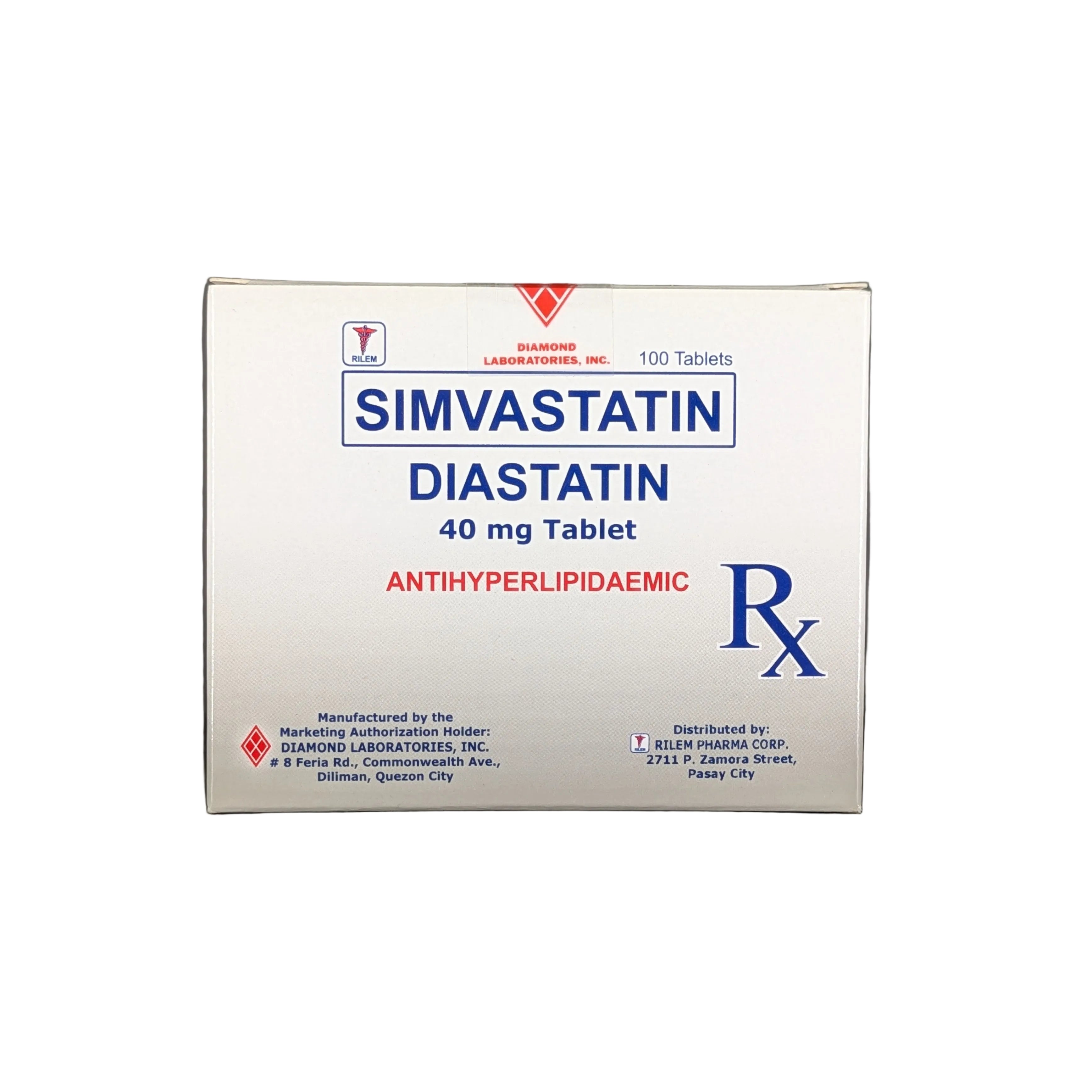 Simvastatin 40 mg Tablet
