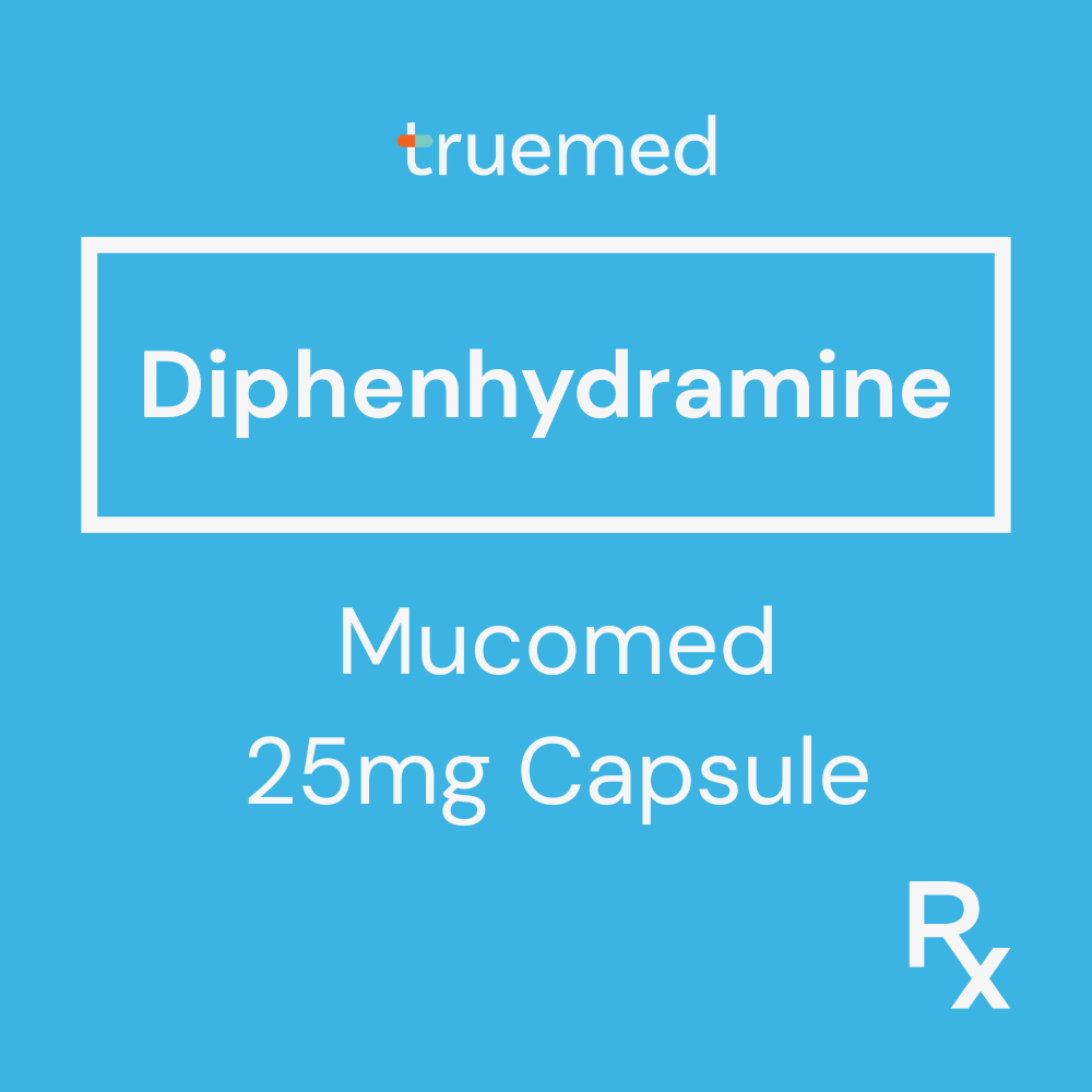 Diphenhydramine 25 mg Capsule