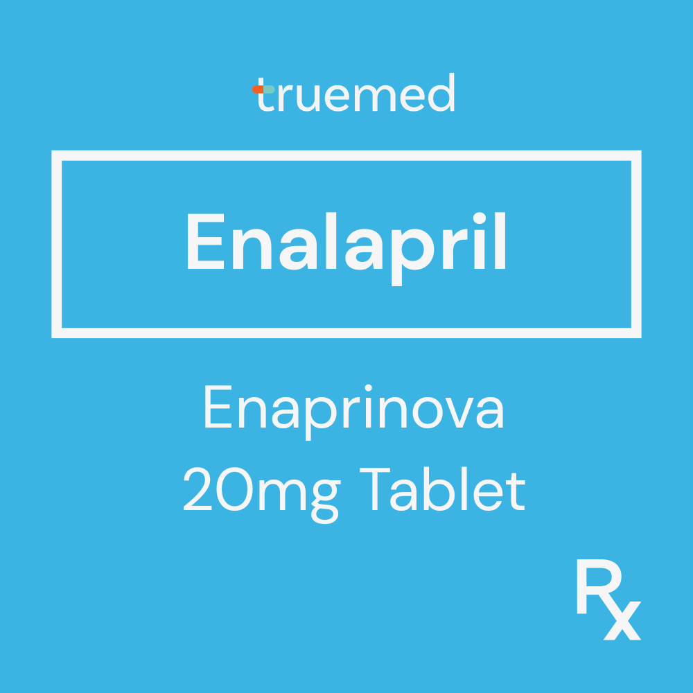 Enalapril 20 mg Tablet