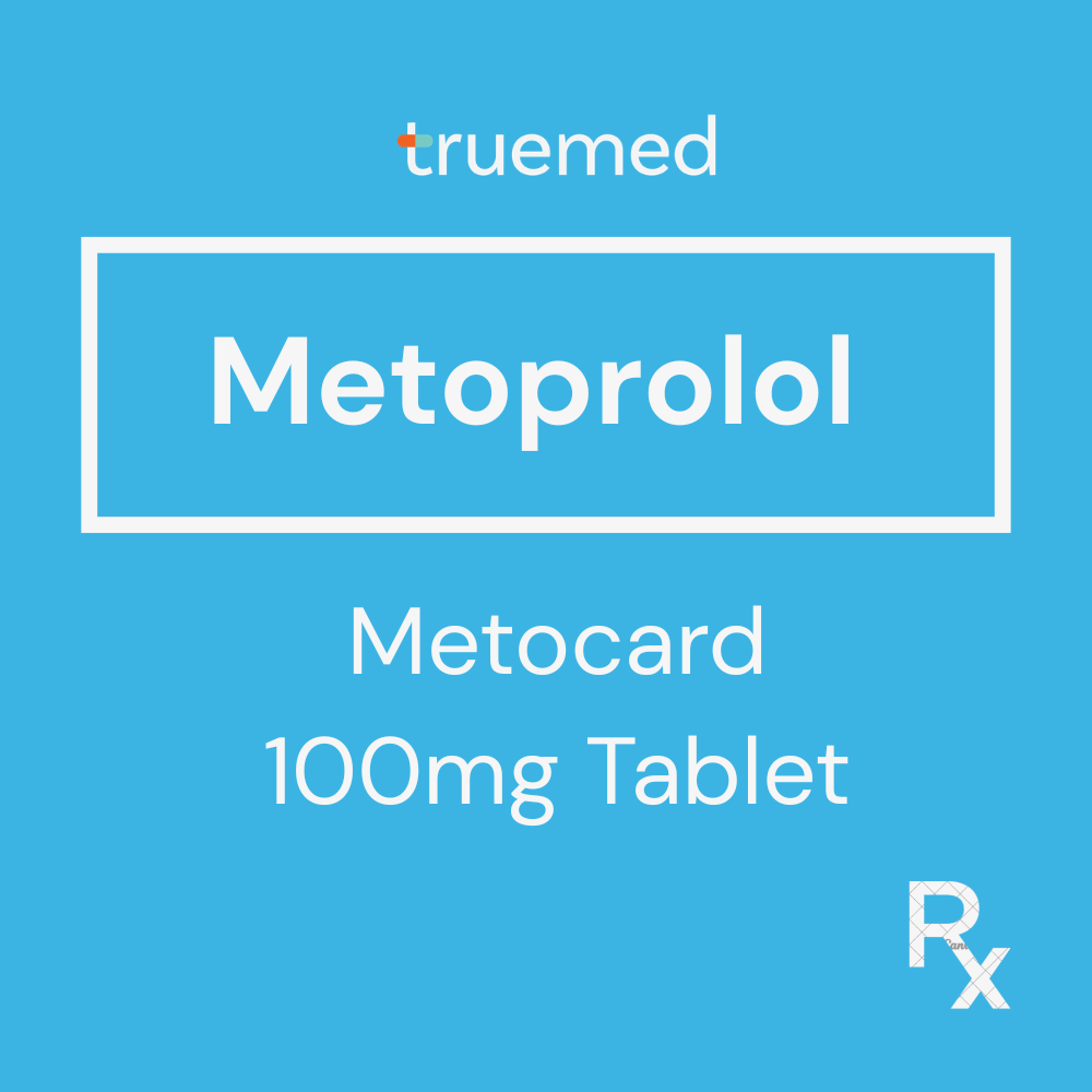 Metoprolol 100 mg Tablet