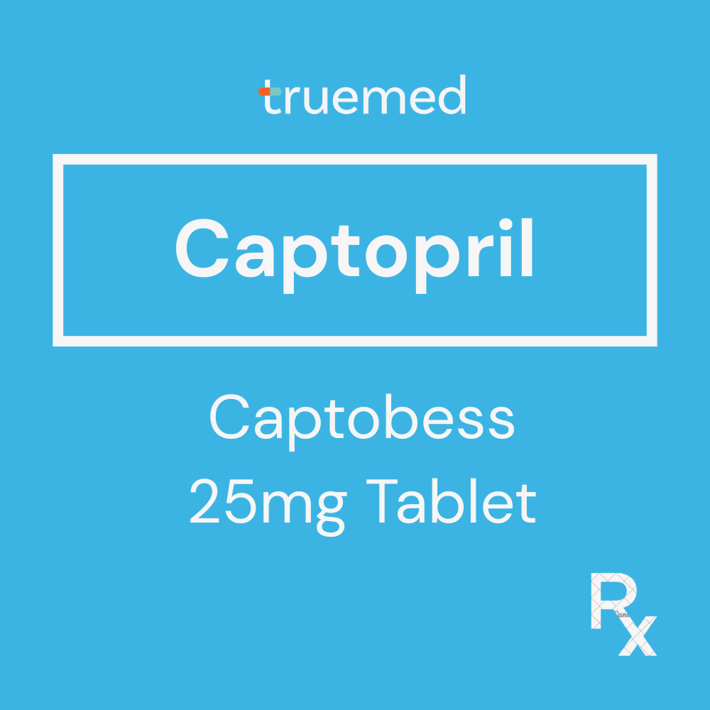 Captopril 25 mg Tablet
