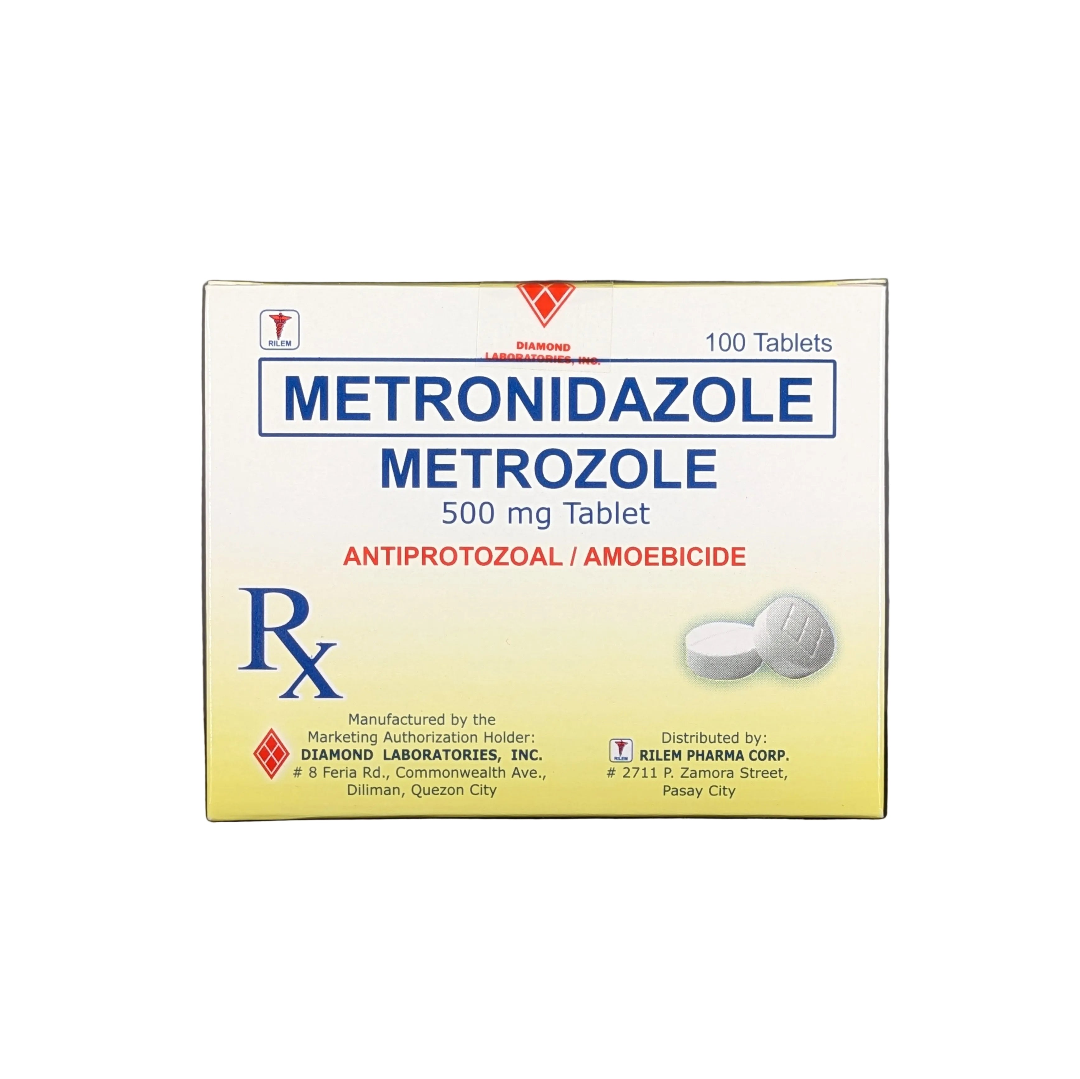 Metronidazole 500 mg Tablet