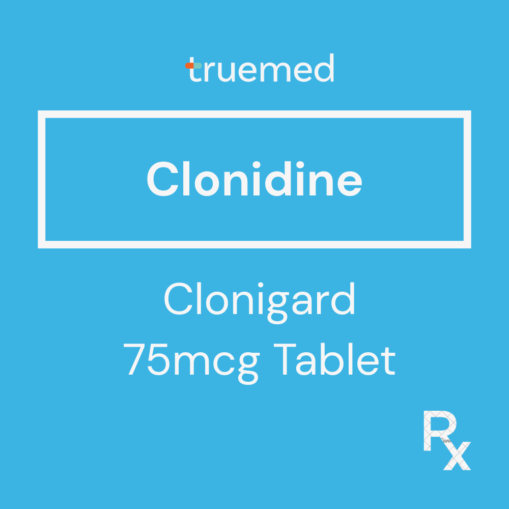 Clonidine 75 mcg Tablet