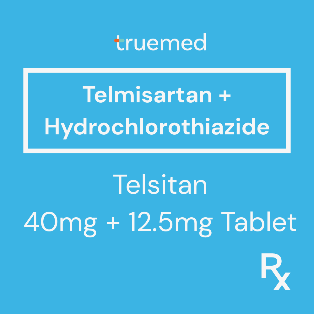 Telmisartan + Hydrochlorothiazide 12.5 mg Tablet